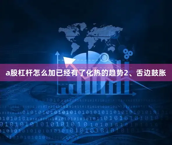 a股杠杆怎么加已经有了化热的趋势2、舌边鼓胀