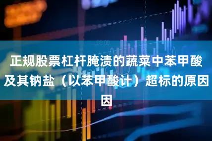 正规股票杠杆腌渍的蔬菜中苯甲酸及其钠盐（以苯甲酸计）超标的原因